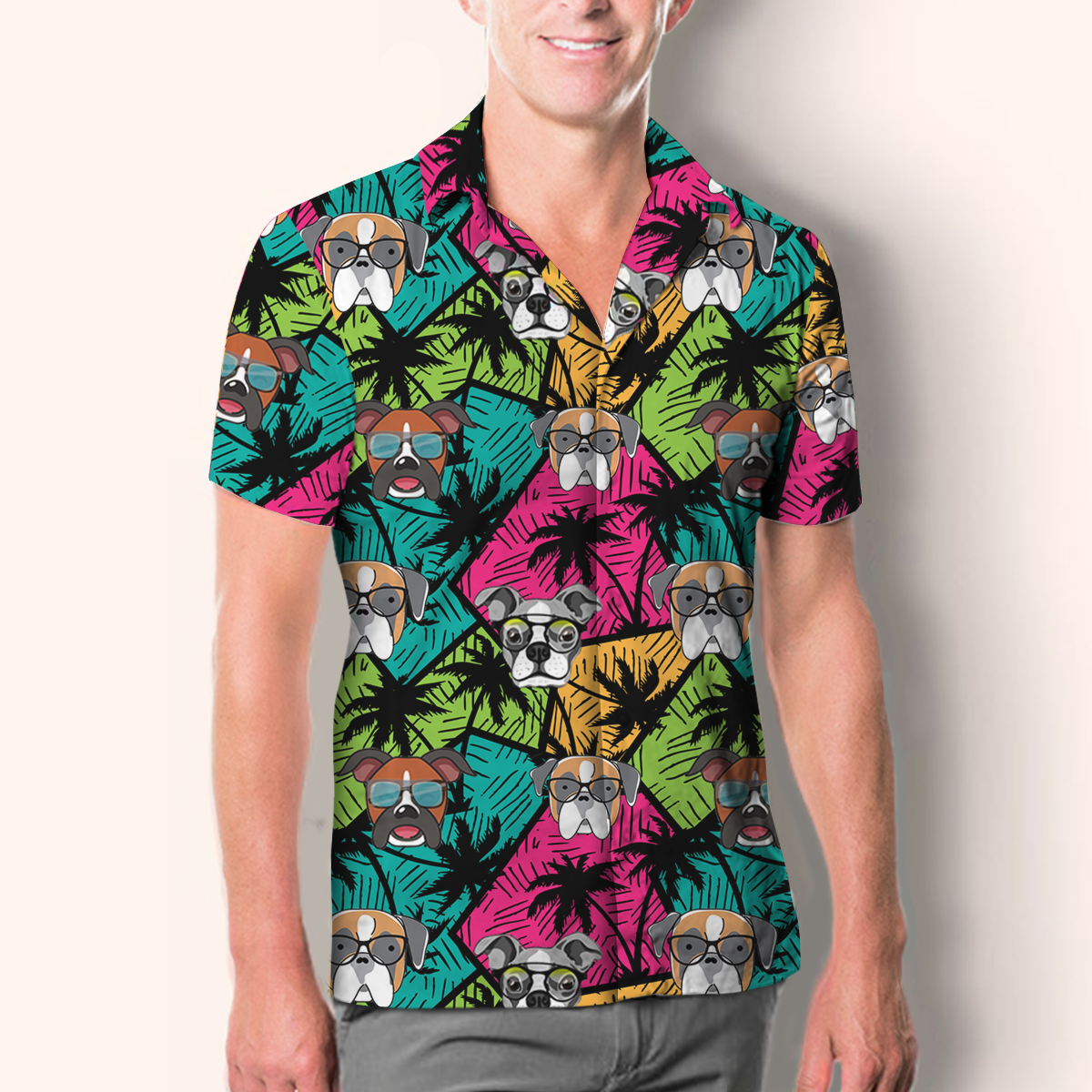 Aloha Hawaiian Boxer Shirt