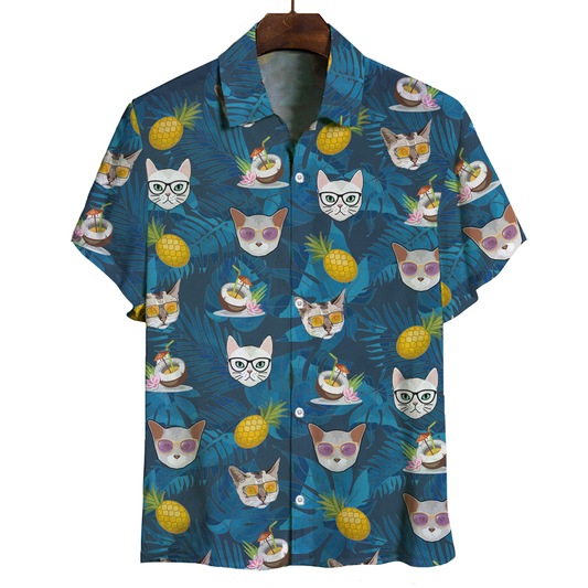 Aloha Hawaiian Burmilla Cat Shirt