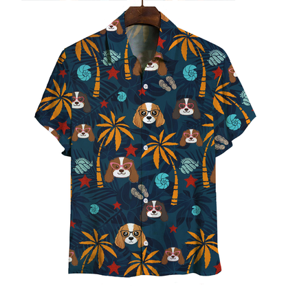 Aloha Hawaiian Cavalier King Charles Spaniel Shirt