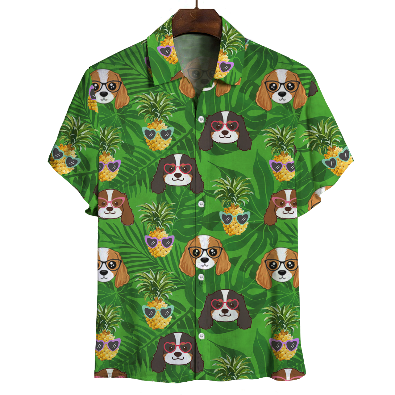 Aloha Hawaiian Cavalier King Charles Spaniel Shirt