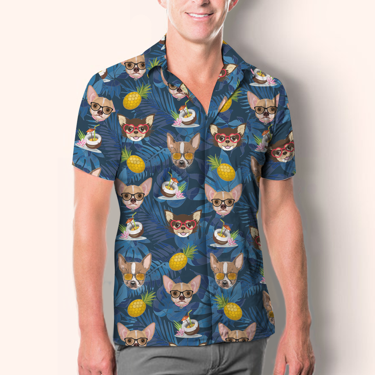 Aloha Hawaiian Chihuahua Shirt