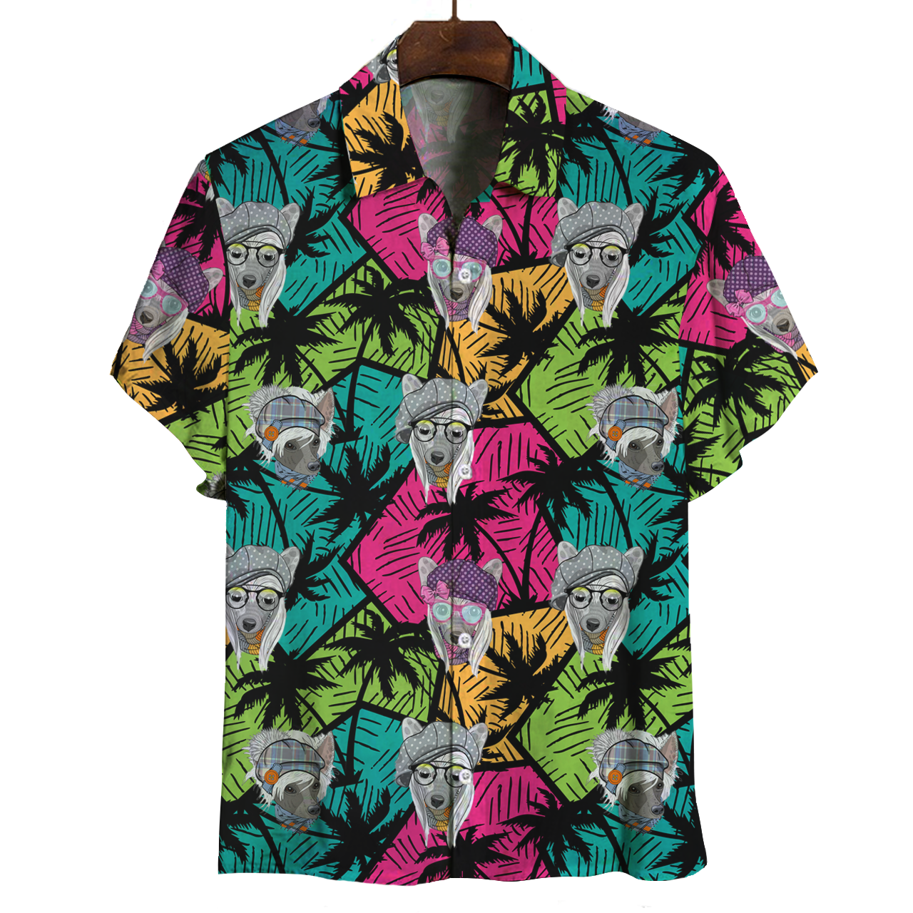 Aloha Hawaiian Chinese Crested Shirt