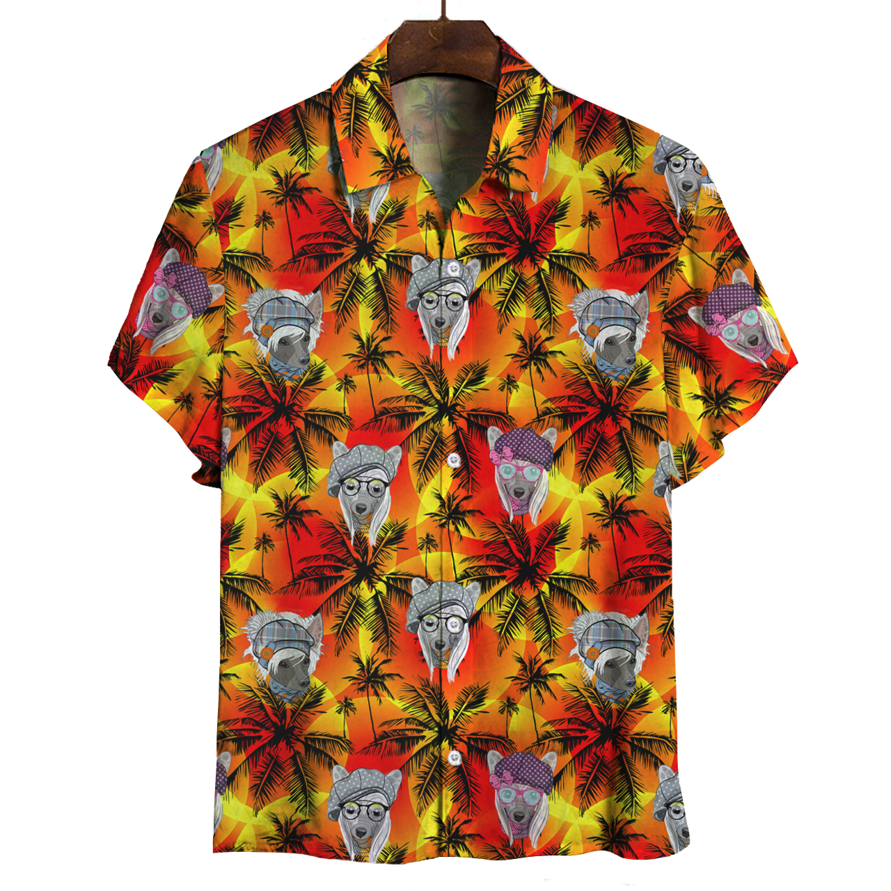 Aloha Hawaiian Chinese Crested Shirt