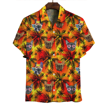 Aloha Hawaiian French Bulldog Shirt