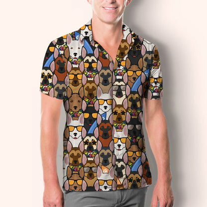 Aloha Hawaiian German Shepherd Shirt