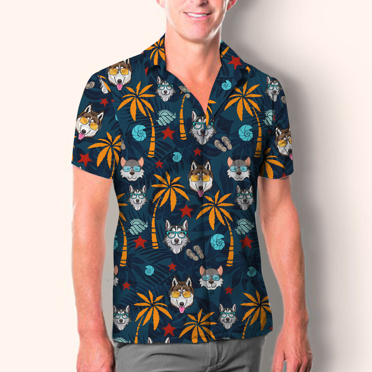 Aloha Hawaiian Husky Shirt