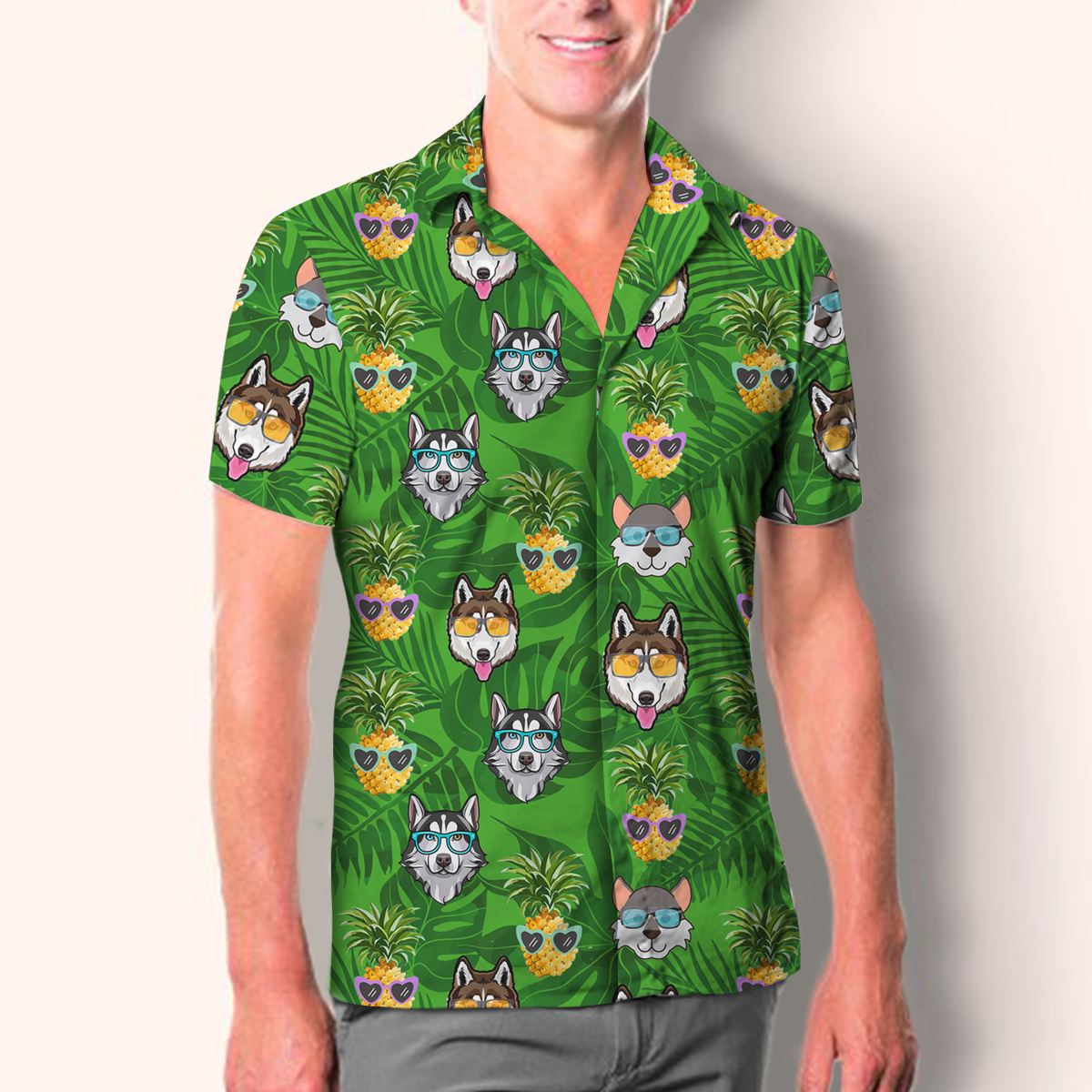 Aloha Hawaiian Husky Shirt