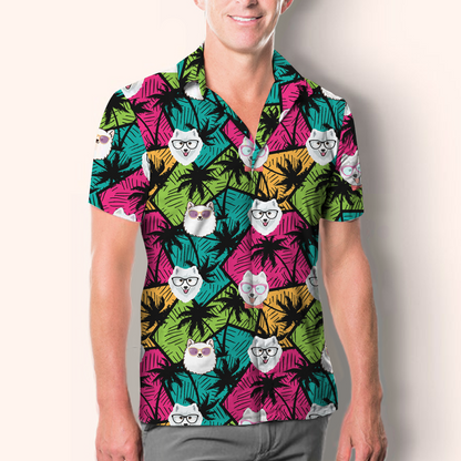 Aloha Hawaiian Japanese Spitz Shirt