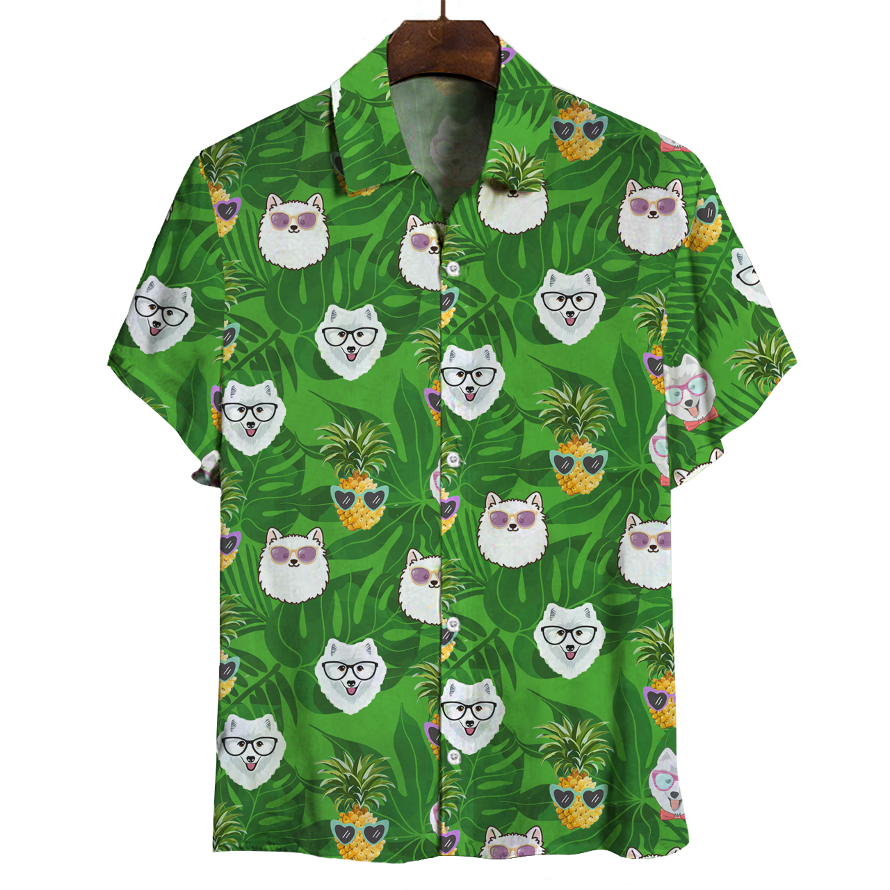 Aloha Hawaiian Japanese Spitz Shirt