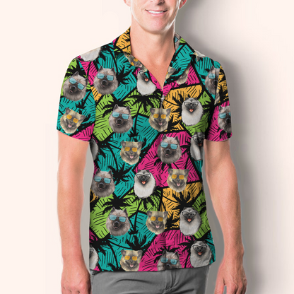 Aloha Hawaiian Keeshond Shirt