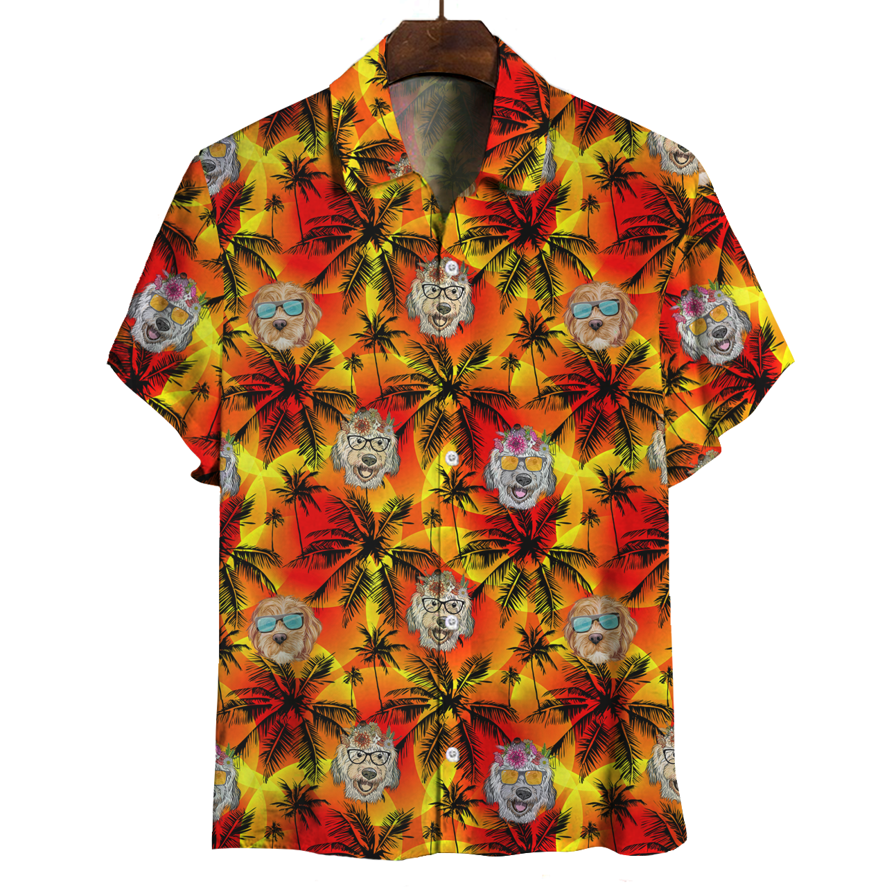 Aloha Hawaiian Labradoodle Shirt