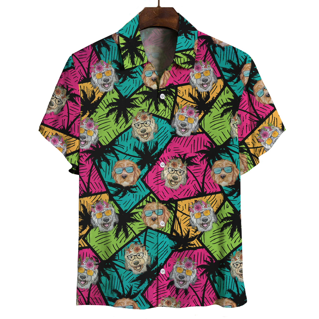 Aloha Hawaiian Labradoodle Shirt