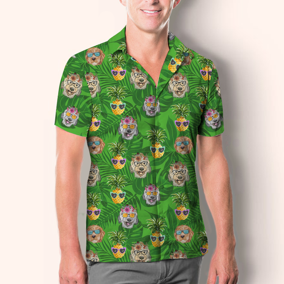 Aloha Hawaiian Labradoodle Shirt