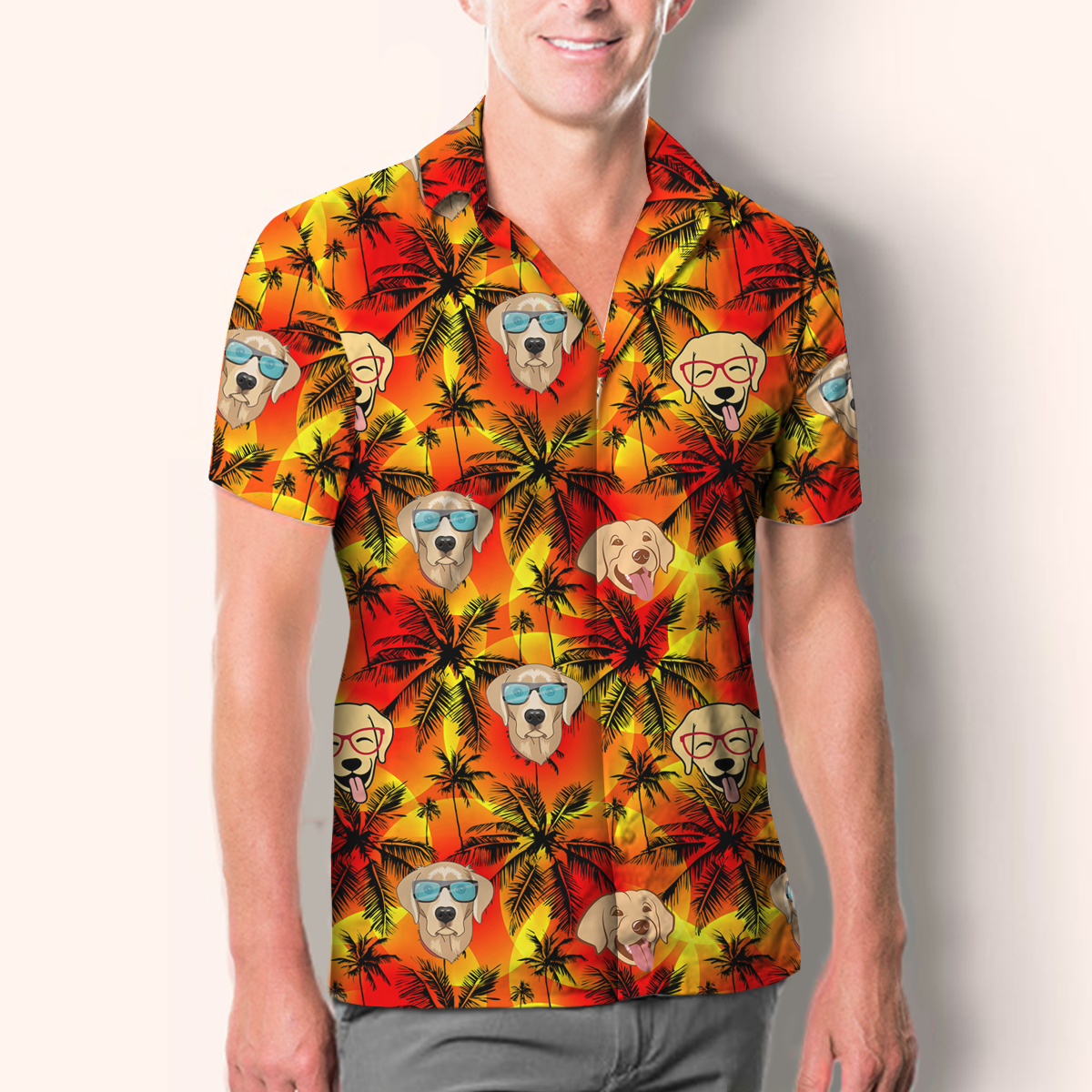 Aloha Hawaiian Labrador Shirt