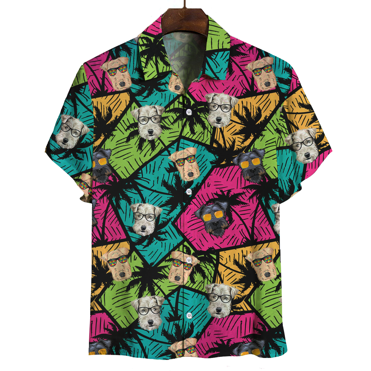 Aloha Hawaiian Lakeland Terrier Shirt