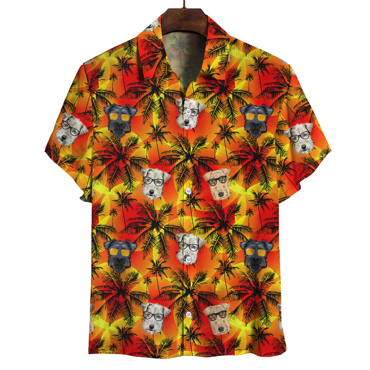 Aloha Hawaiian Lakeland Terrier Shirt