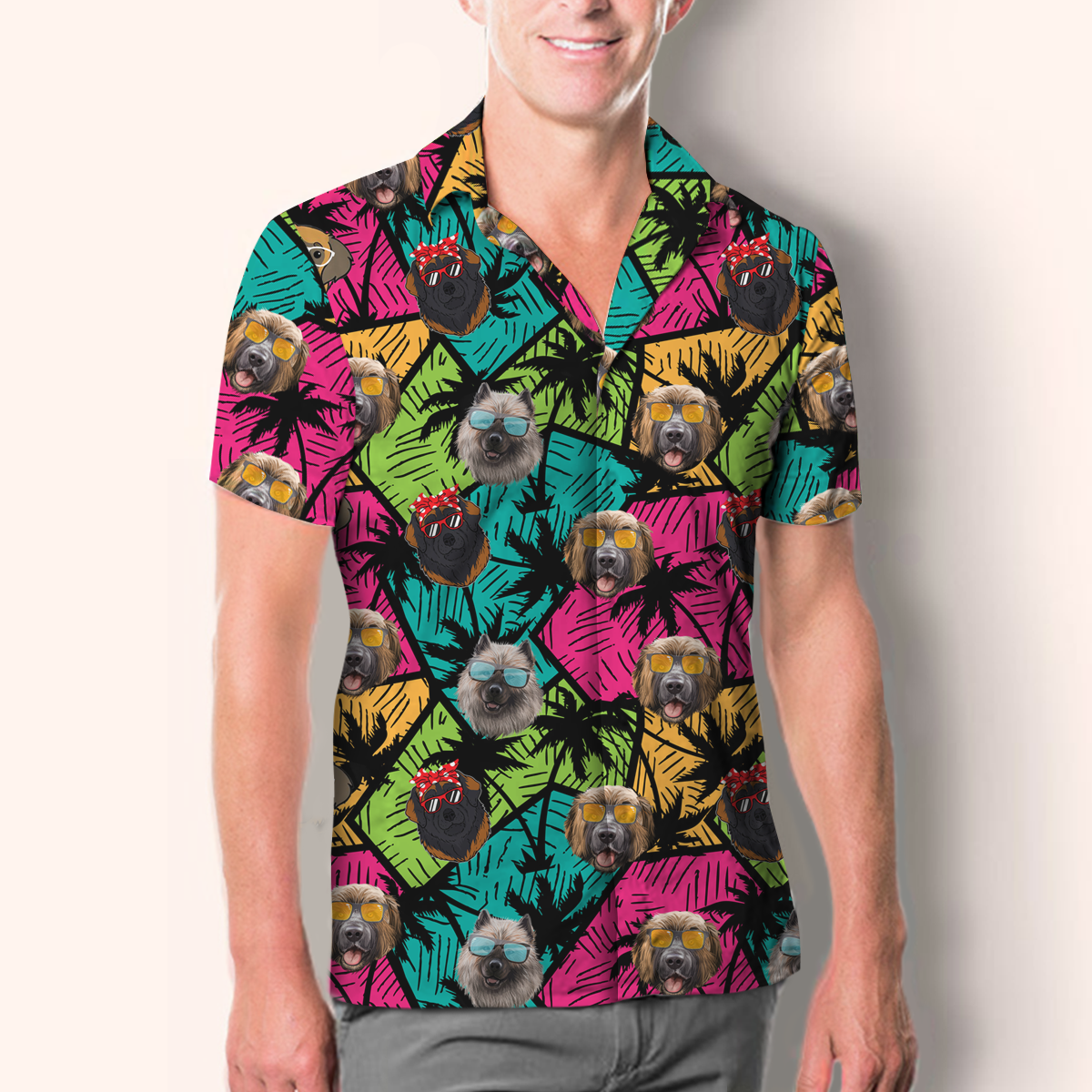 Aloha Hawaiian Leonberger Shirt