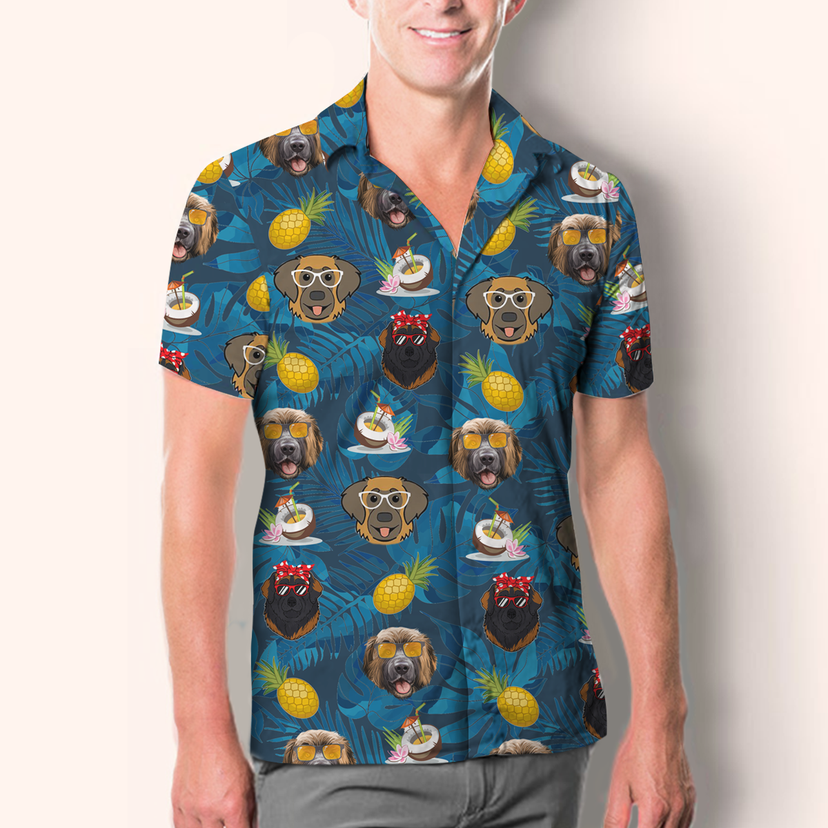 Aloha Hawaiian Leonberger Shirt