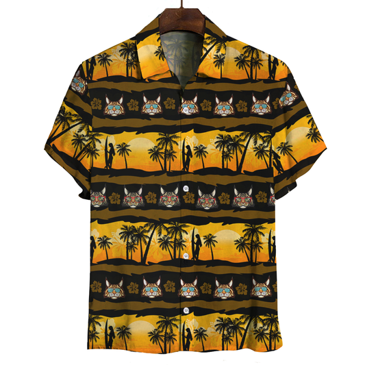 Aloha Hawaiian Maine Coon Cat Shirt