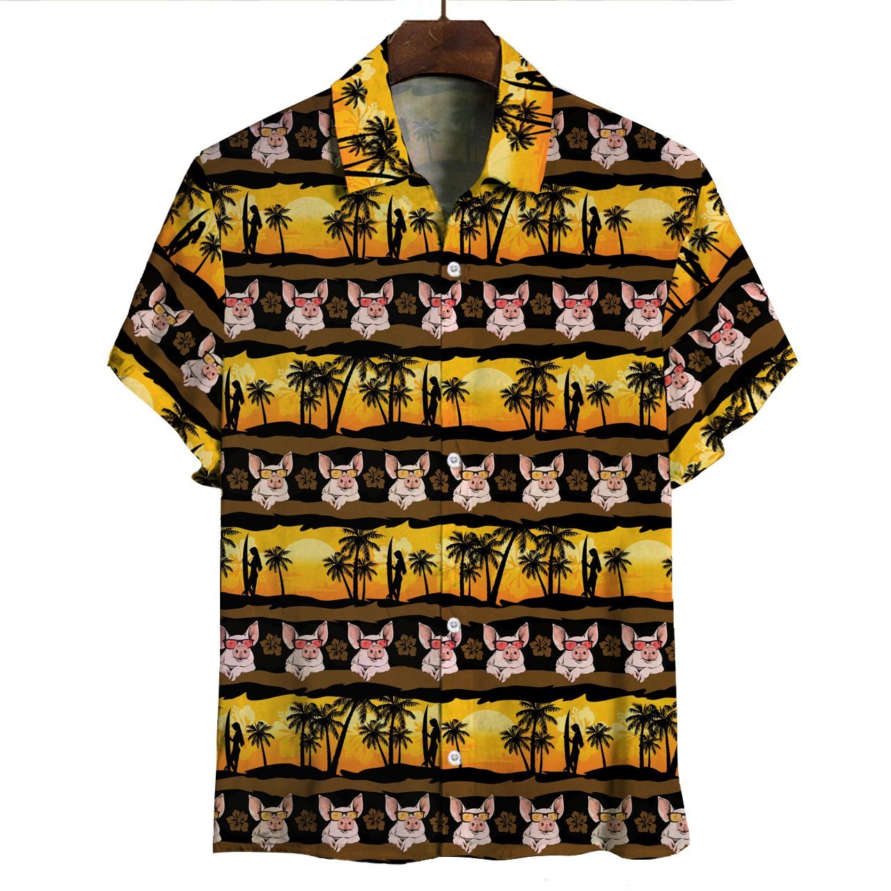 Aloha Hawaiian Pig Shirt