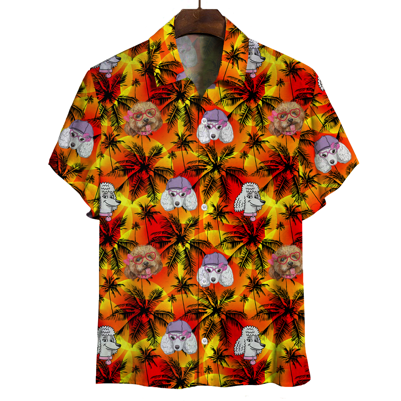 Aloha Hawaiian Poodle Shirt