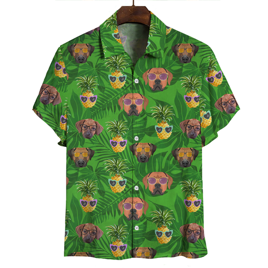 Aloha Hawaiian Rhodesian Ridgeback Shirt