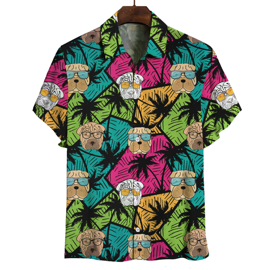 Aloha Hawaiian Shar Pei Shirt