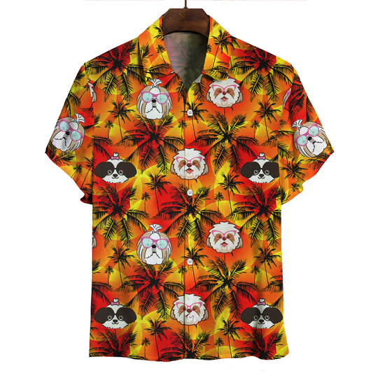 Aloha Hawaiian Shih Tzu Shirt