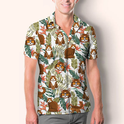 Siberian Cat - Hawaiian Shirt