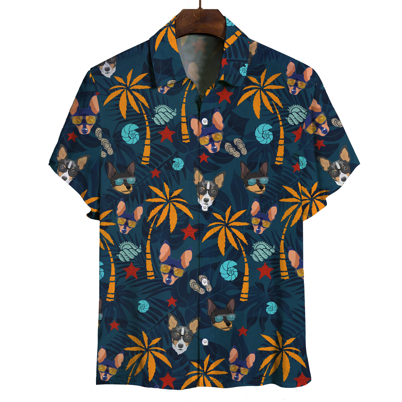 Aloha Hawaiian Toy Fox Terrier Shirt