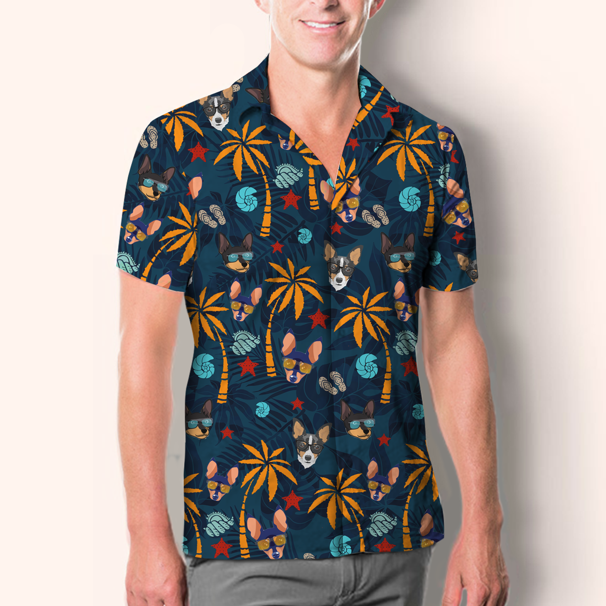 Aloha Hawaiian Toy Fox Terrier Shirt