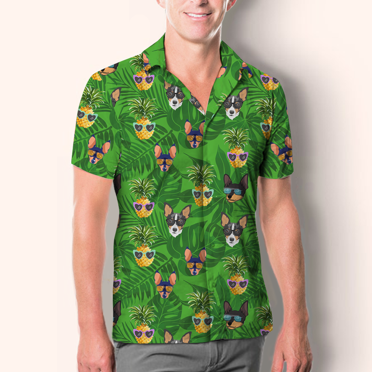 Aloha Hawaiian Toy Fox Terrier Shirt