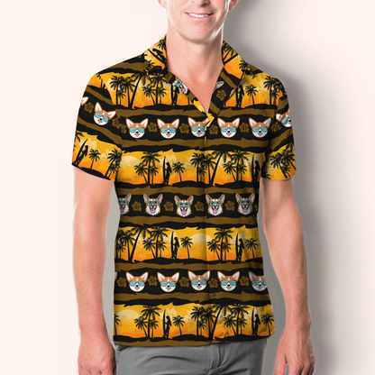 Aloha Hawaiian Welsh Corgi Shirt