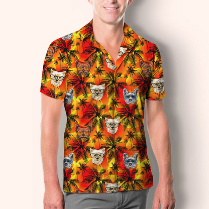 Aloha Hawaiian Yorkshire Terrier Shirt