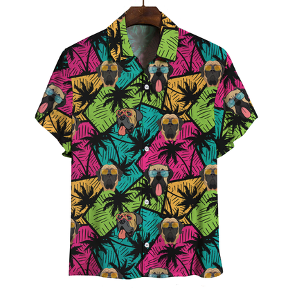 Aloha Hawaiian English Mastiff Shirt