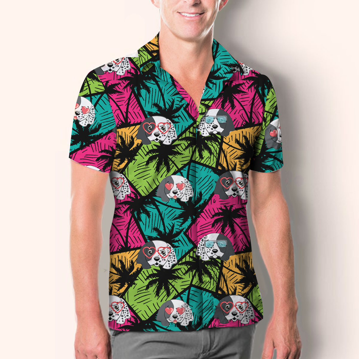 Aloha Hawaiian English Setter Shirt