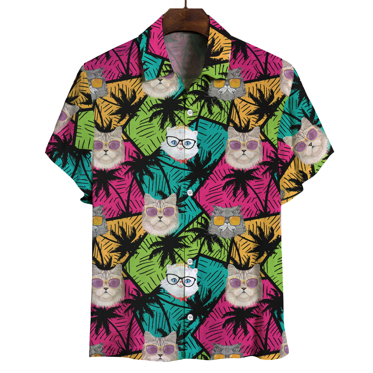 Aloha Hawaiian Persian Cat Shirt