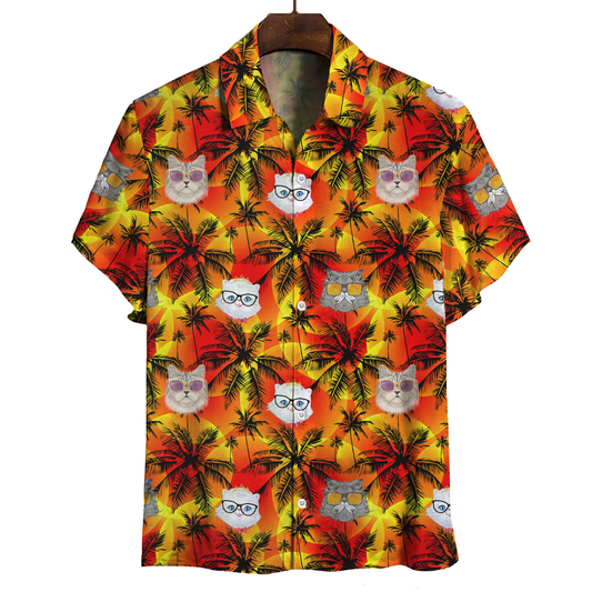 Aloha Hawaiian Persian Cat Shirt