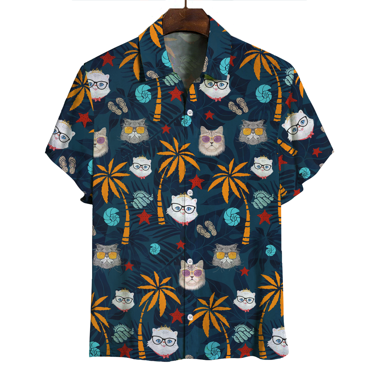 Aloha Hawaiian Persian Cat Shirt