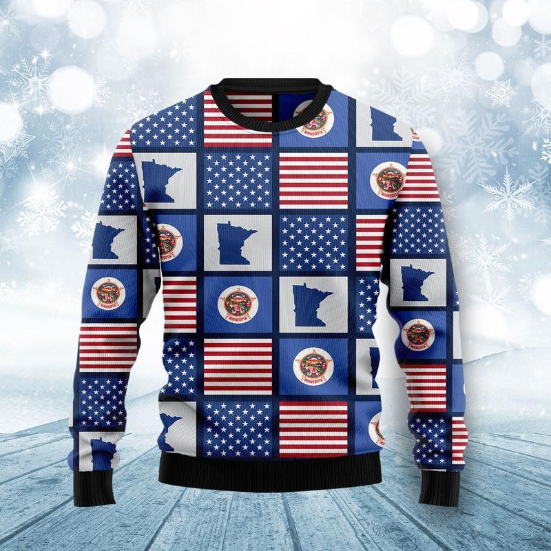 Amazing Minnesota Ugly Christmas Sweater 