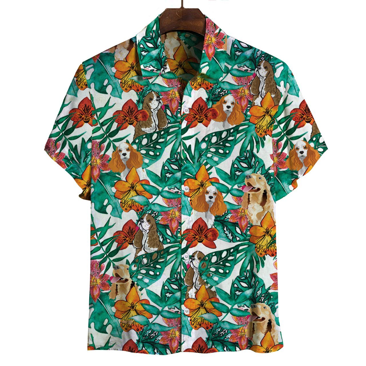 American Cocker Spaniel - Hawaiian Shirt