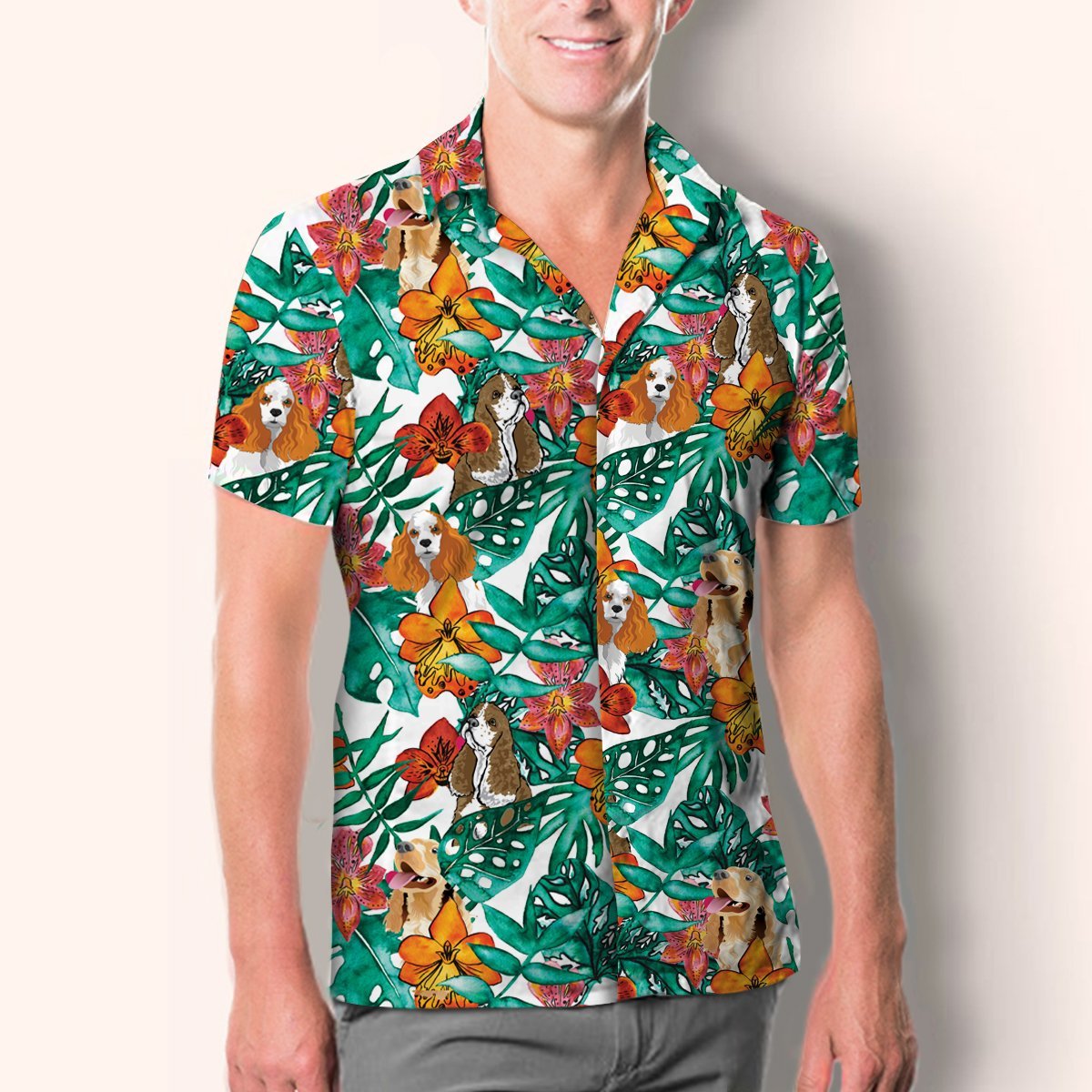 American Cocker Spaniel - Hawaiian Shirt