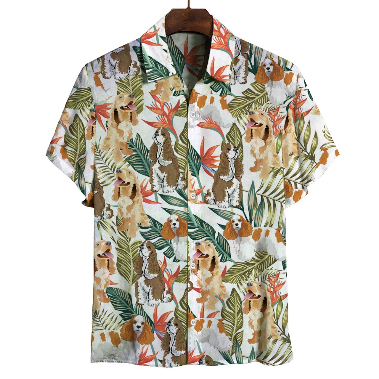 American Cocker Spaniel - Hawaiian Shirt