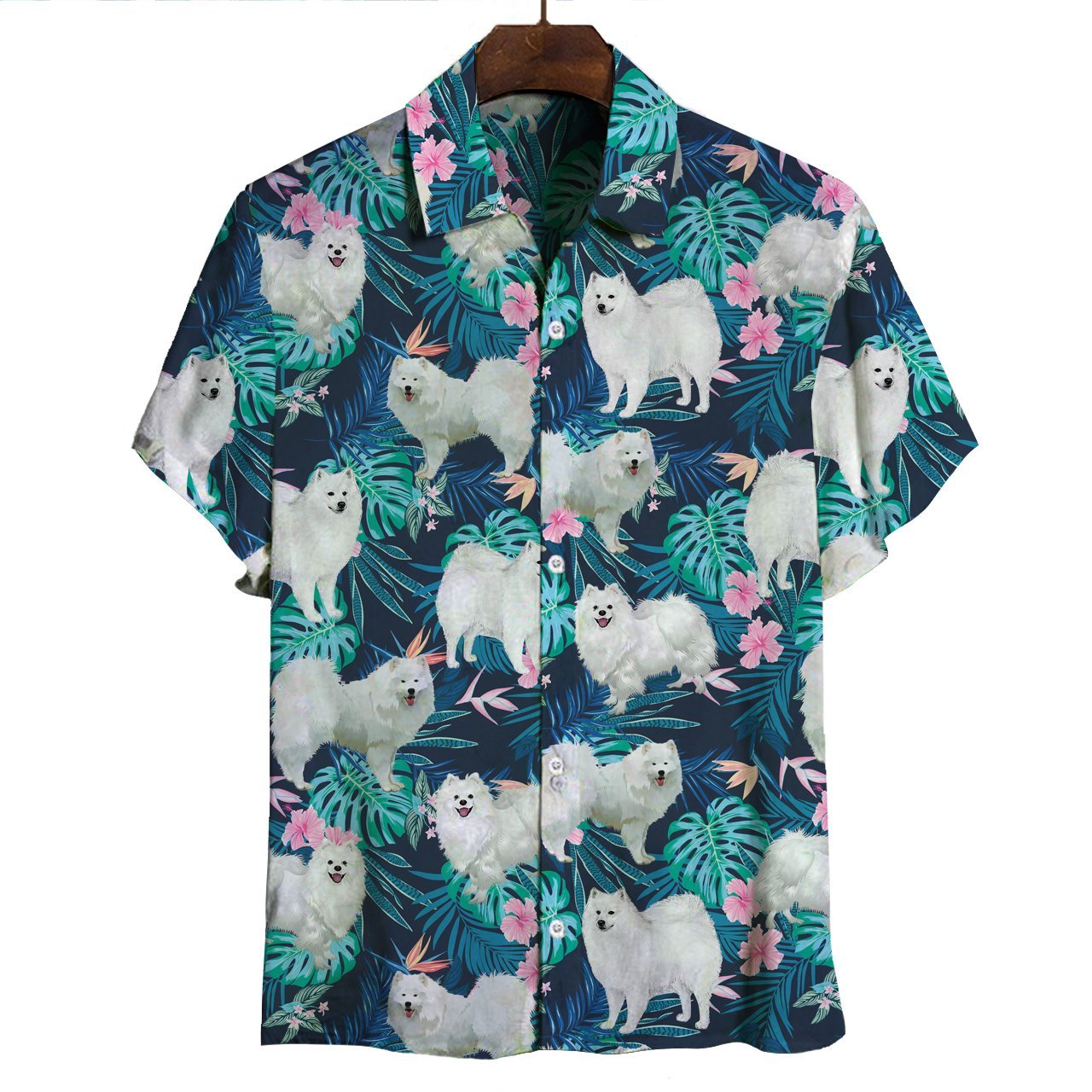 American Eskimo - Hawaiian Shirt