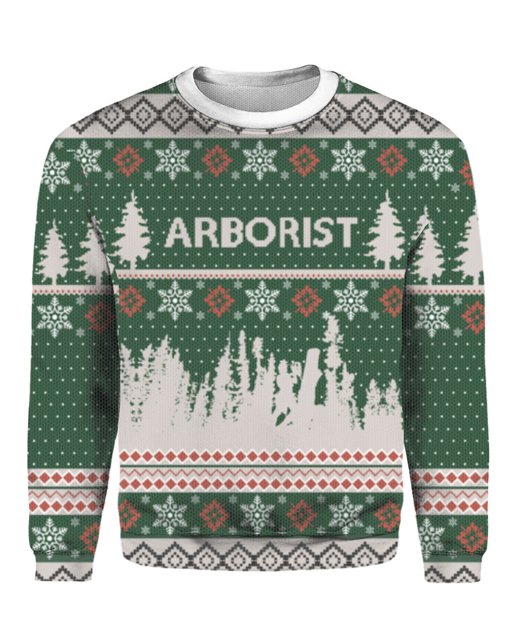 Arborist Christmas Ugly Christmas Sweater 