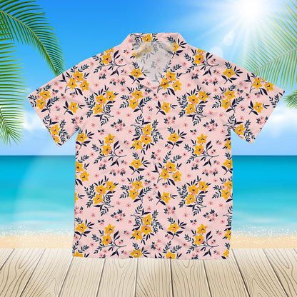 Small Flowers 21 3D Hawaii Shirt For Men