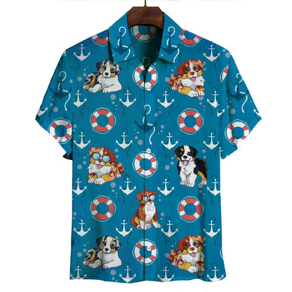 Australian Shepherd - Hawaiian Shirt