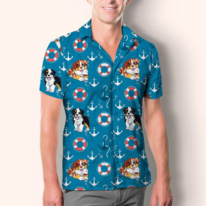 Australian Shepherd - Hawaiian Shirt