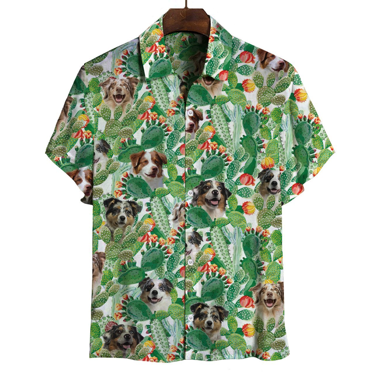 Australian Shepherd - Hawaiian Shirt