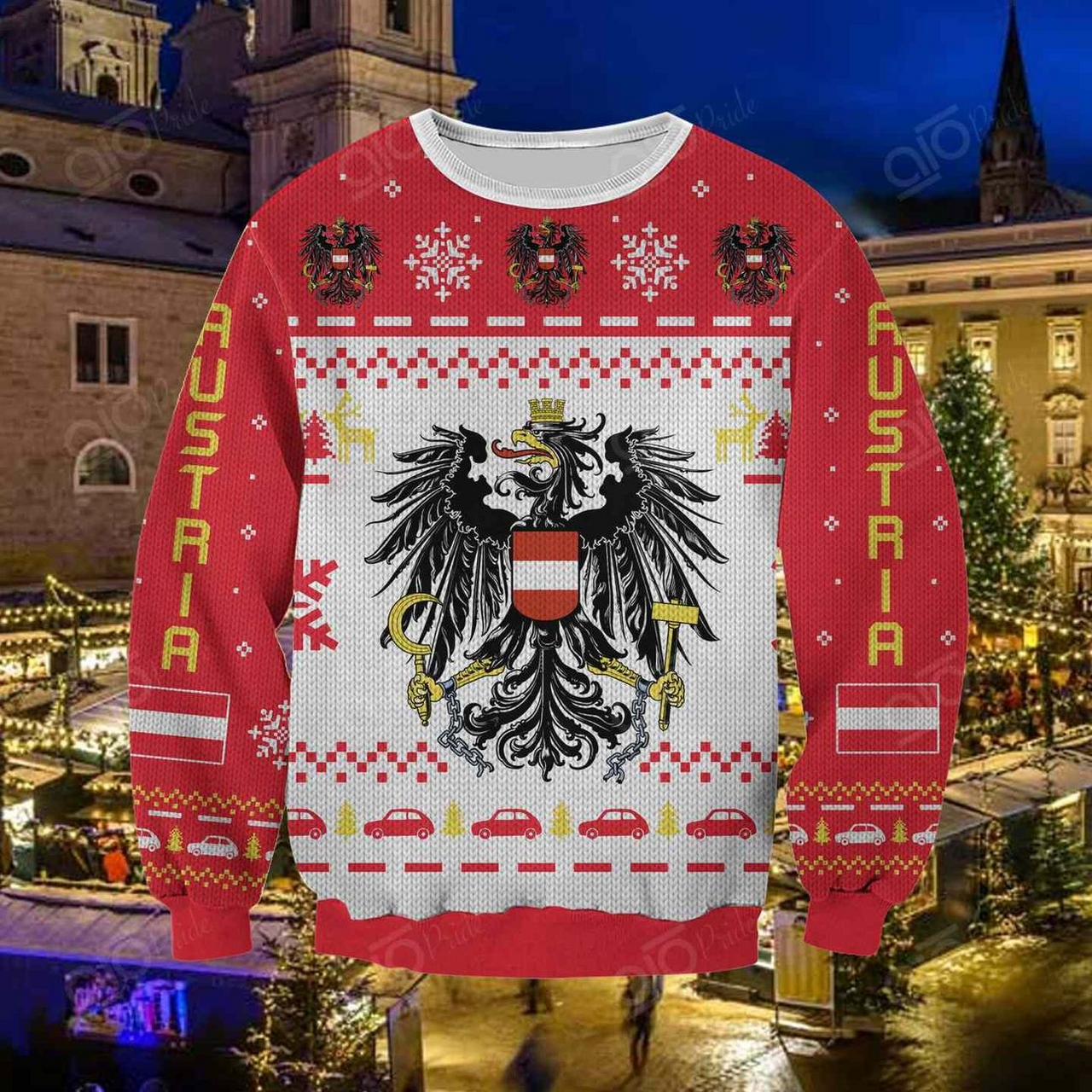 Austria Ugly Christmas Sweater 